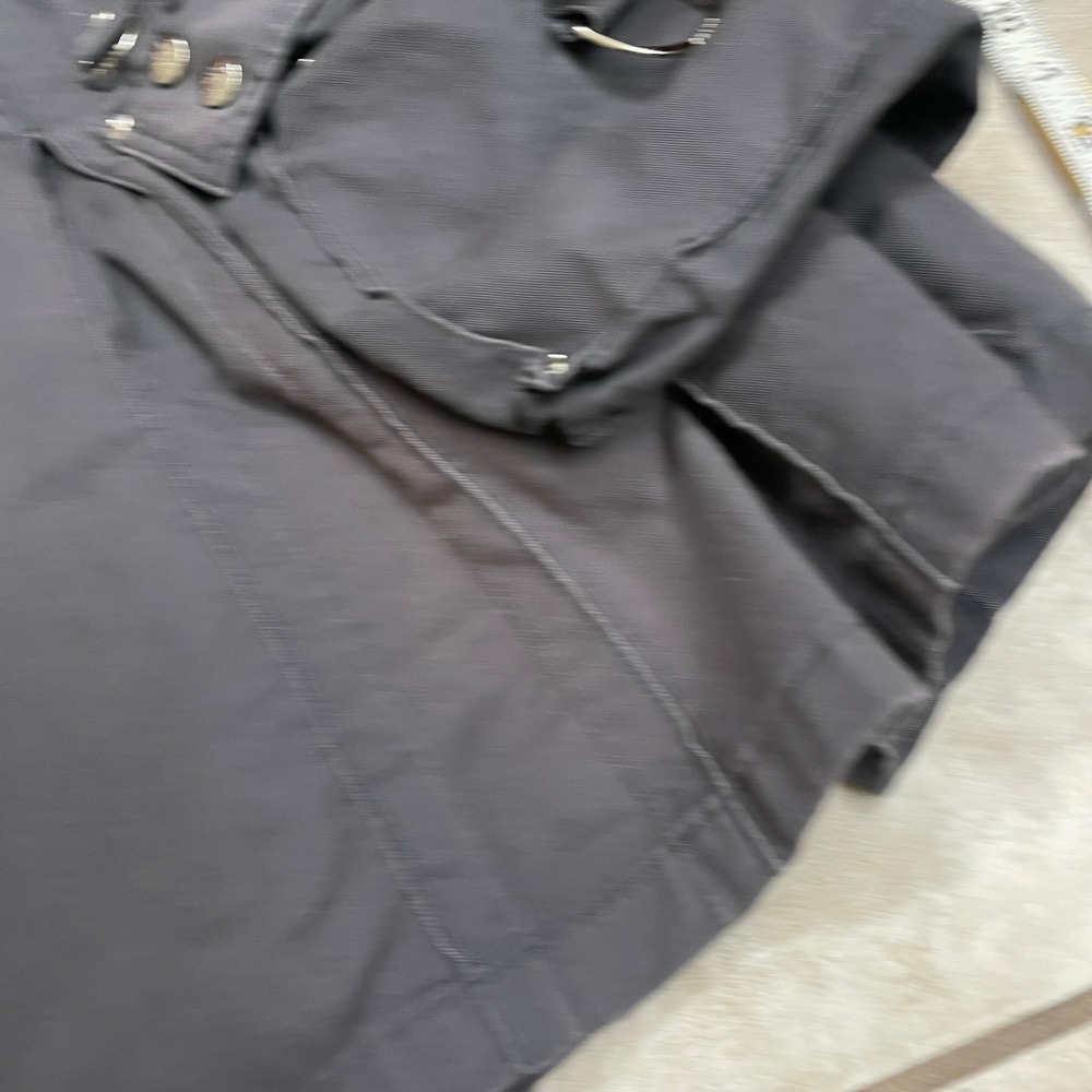 Tripp NYC Daang Goodman Mens Gothic Cargo Kilt Black Pleated Size L D-Rings - Picture 7 of 15